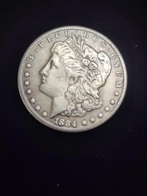 1884 CC Morgan Dollar