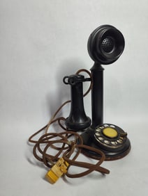 EARLY TABLETOP CANDLESTICK TELEPHONE