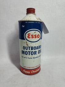 ESSO OUTBOARD MOTOR OIL 1 QT. CAN