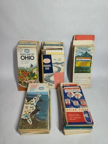 GAS AND OIL SERVICE STATION ROAD MAPS INC. SOHIO, SUNOCO AND MORE
