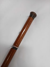 Red Top Rye Flask Cane