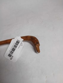 Greyhound Carved Dress Cane