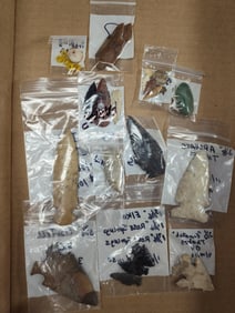 Artifacts, Blades, Arrowheads, and Points