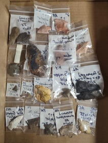 Flints, Arrowheads, Blunts, and Artifacts
