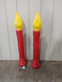 Empire Blow mold Candles
