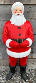 Large Adult Size 2 piece Santa Claus Holiday Decoration