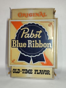 Pabst Blue Ribbon Lighted Sign