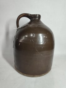 Brown Glazed Crock Jug