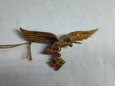 WW2 Luftwaffe General Brass Breast Eagle