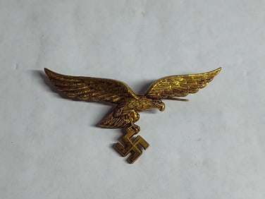 WW2 Luftwaffe General Brass Breast Eagle