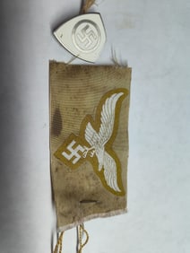 German Party Badge & Officers Patch