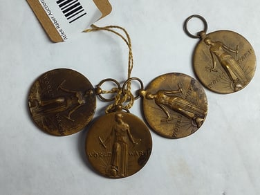 WW2 US Military Service Victory Medals
