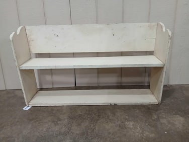 Farmhouse Painted Wall Shelf