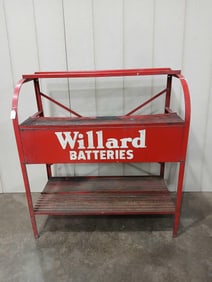 Willard Batteries Display Rack