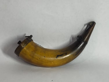 Horn Powder Flask