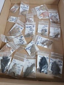 Scrapers, Points, Arrowheads, and Tools