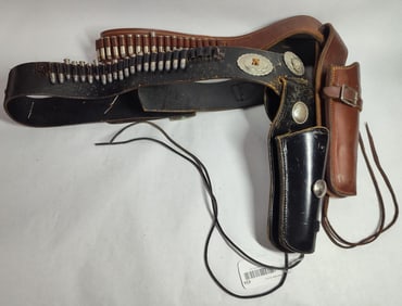 Great Early Western Holster & Ammo Belts