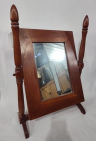 Cherry Tilt Top Dresser Mirror
