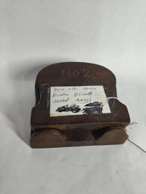 Rare 2 pc Horse Blind Mold Anvil