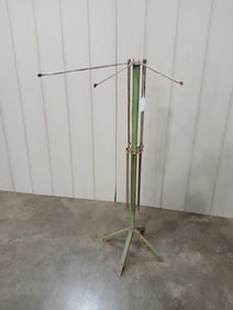 Green Painted 2 Tier Drying Rack