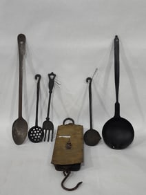 Hand Forged Utensils & Landers Scale