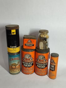 Gross & Camel Brand Vintage Tire Patches