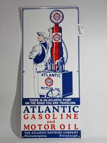 Porcelain Atlantic Sign