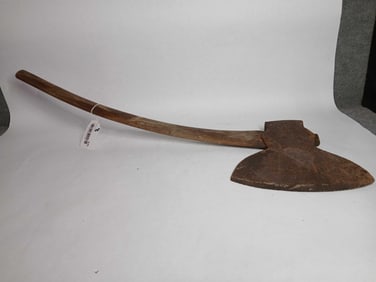 Curved Handle Broad Axe