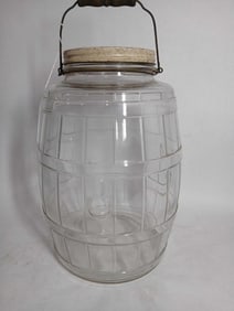 Glass Pickle Jar