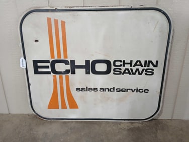Echo Chainsaw SST Sign