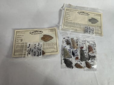 Wade Point, Atlantic Phase Blade, Archaic Arrowheads, and Points