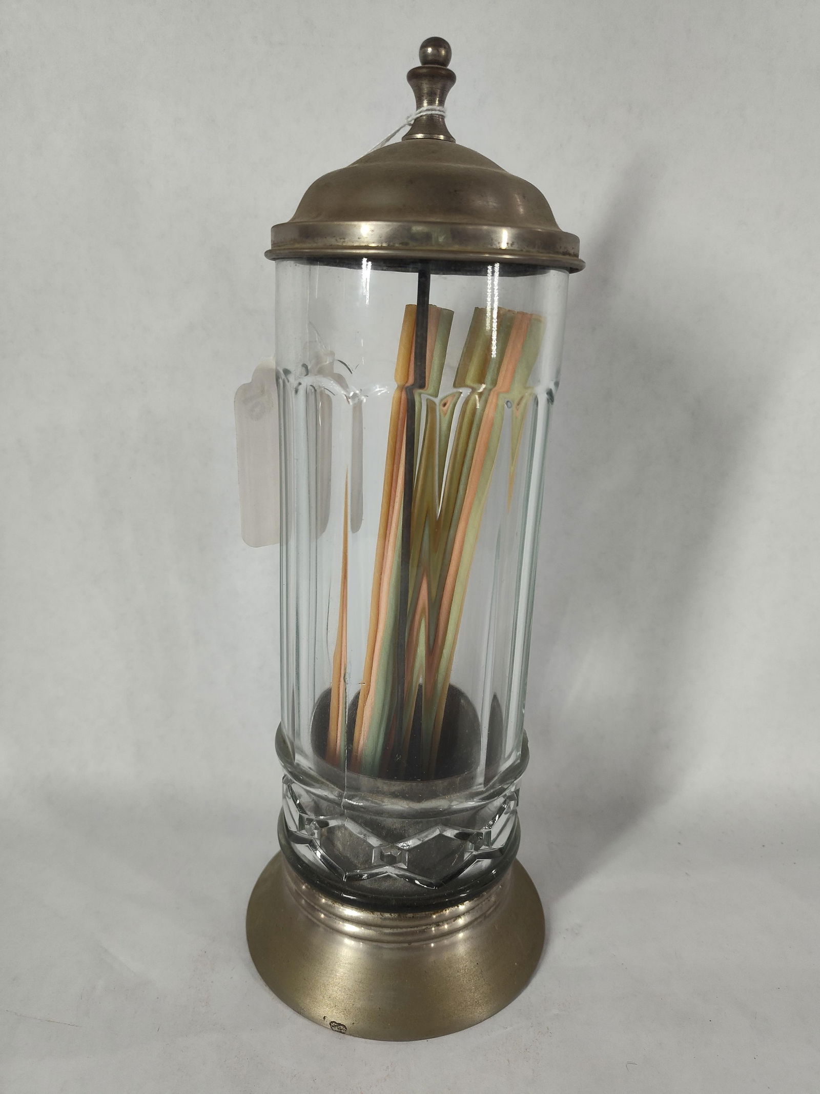 Vintage Soda Fountain Straw Dispenser (1 of 5)