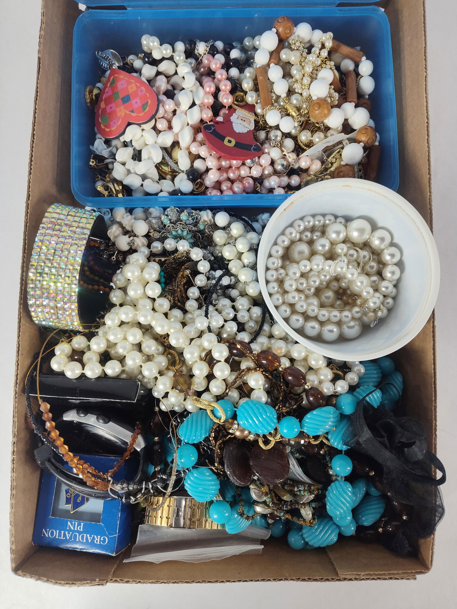 Beads, Bracelets, and Costume Jewelry: Many great items including watches, necklaces, beaded jewelry and more