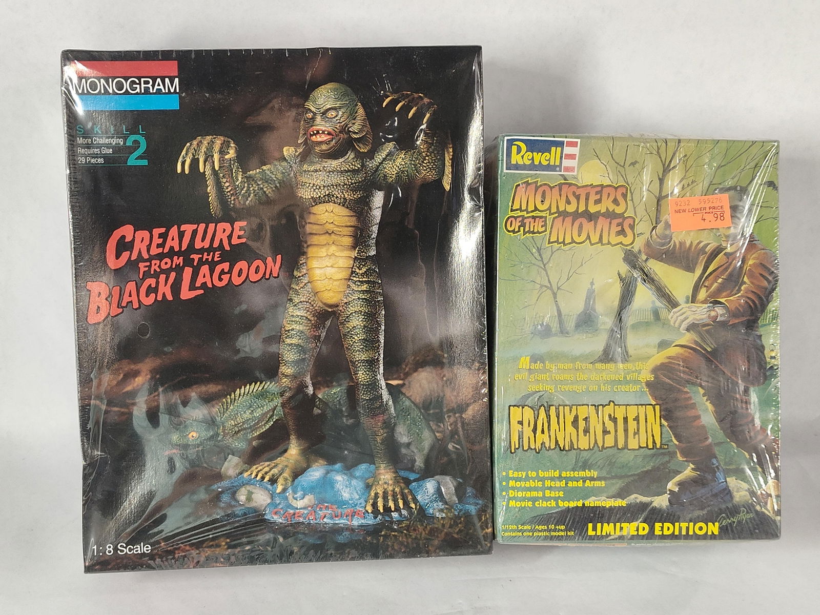 Creature of the Black Lagoon & Frankenstein Models (1 of 4)