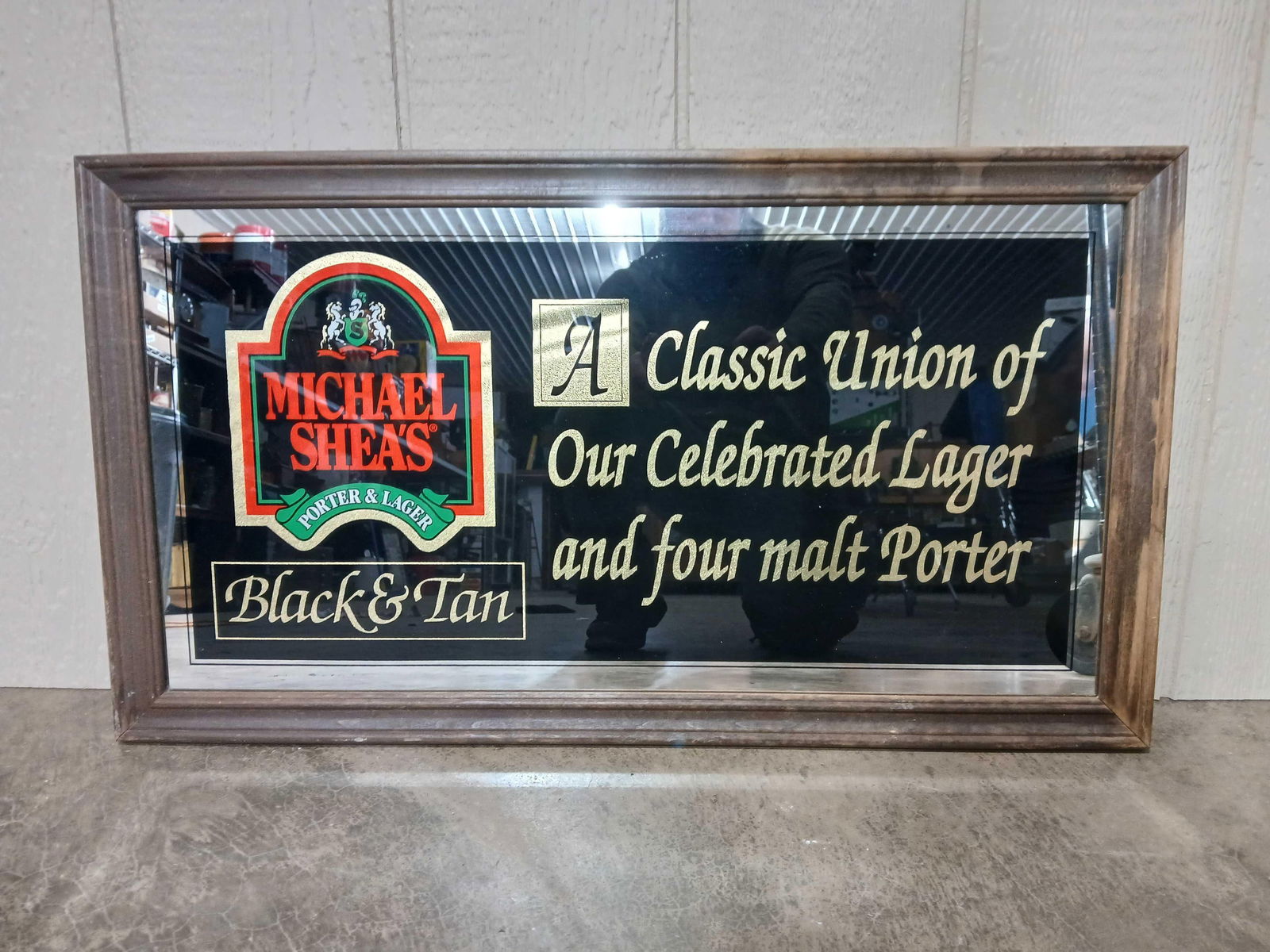 Michael Shea's Lager Advertising Mirror (1 of 4)