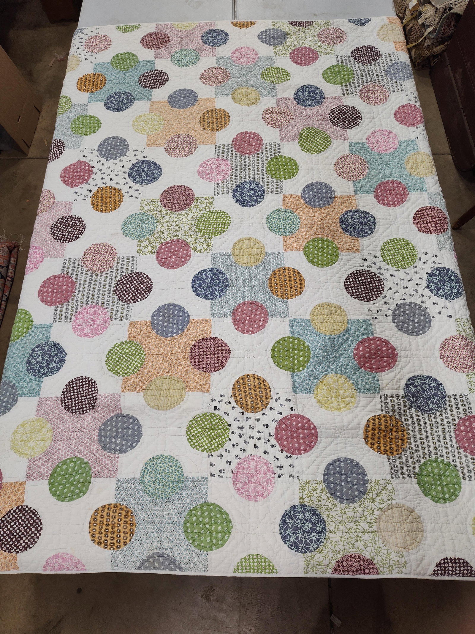 Spot & Square Quilt (1 of 5)