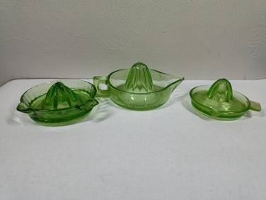 Uranium Glass Juicers