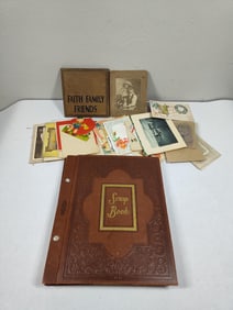 Early Scrapbook, Ephemera, & Postcards