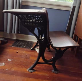 Columbia Folding Seat School Desk