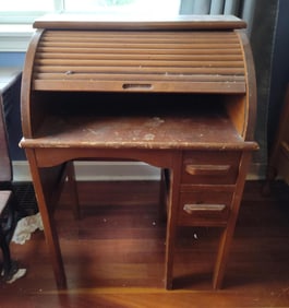 Childs Roll Top Writing Desk