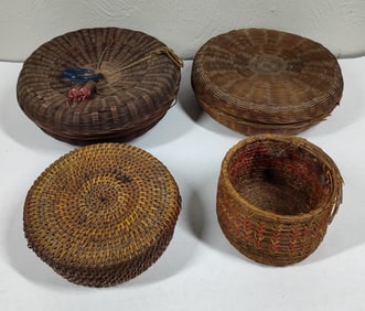 Early Lidded Baskets