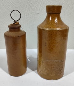 Pottery Crock Bottles