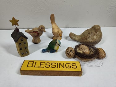 Bird Related Farmhouse Decor