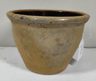 Salt Glazed Crock Bowl