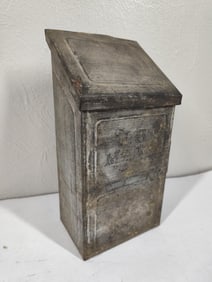 19th Century Tin US Mail Box