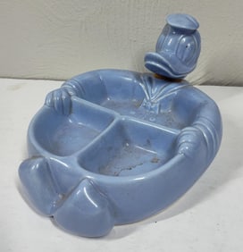 1960s Disneys Donald Duck Baby Dish