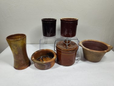 Cheese Crocks and Pottery