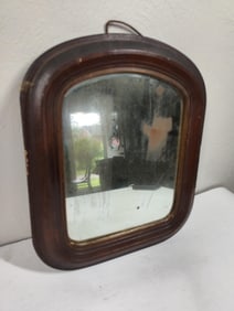 Walnut Arched Mirror