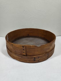 Primitive Wooden Sifter