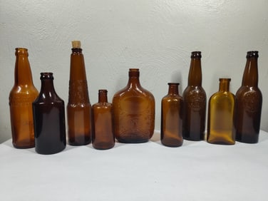 Amber Glass Bottles